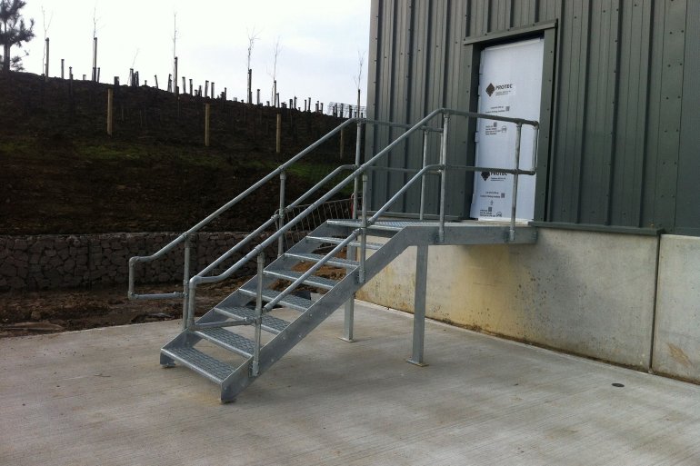Industrial Handrail Design Standards & R Abram Pulman & Sons Ltd